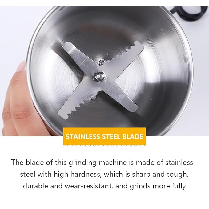 Nima Mini Electric Mixer Grinder - Stainless Steel